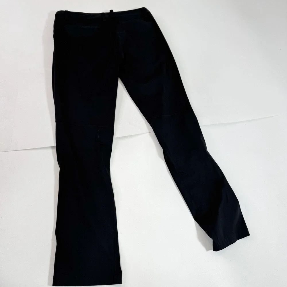 Rhone Pants Mens 34‎ Black Performance Stretch Straight Leg Travel Workwear